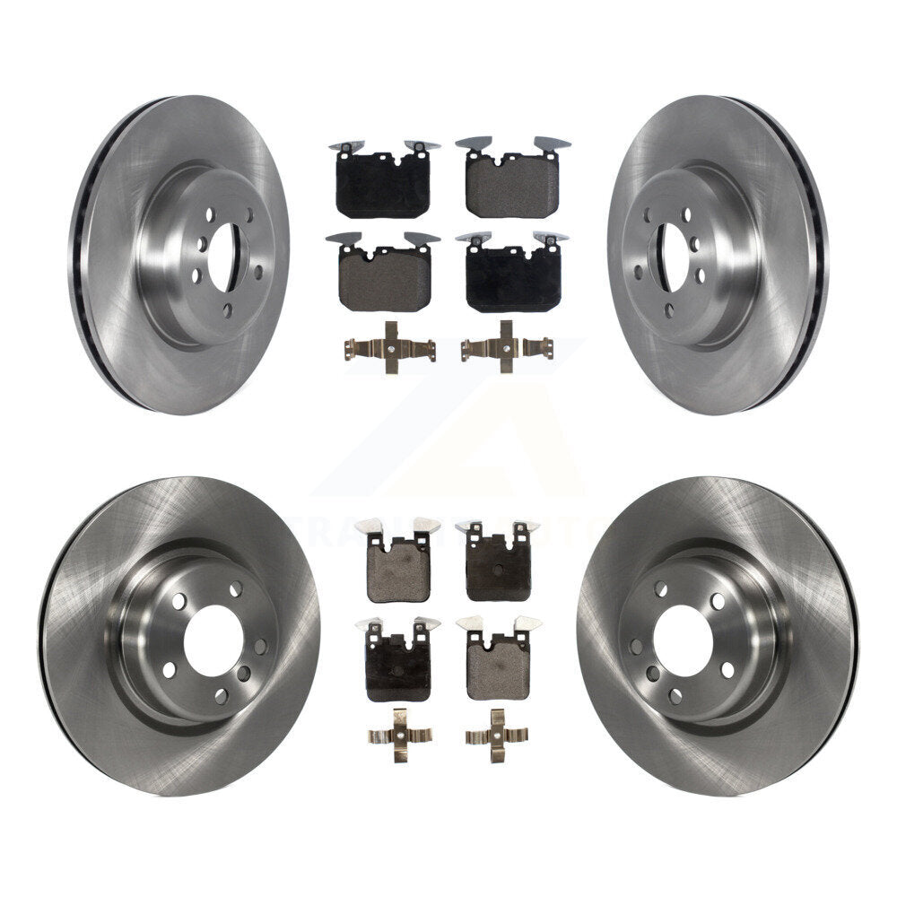 Front Rear Disc Brake Rotors And Ceramic Pads Kit For 2018-2020 BMW M240i xDrive K8T-104232