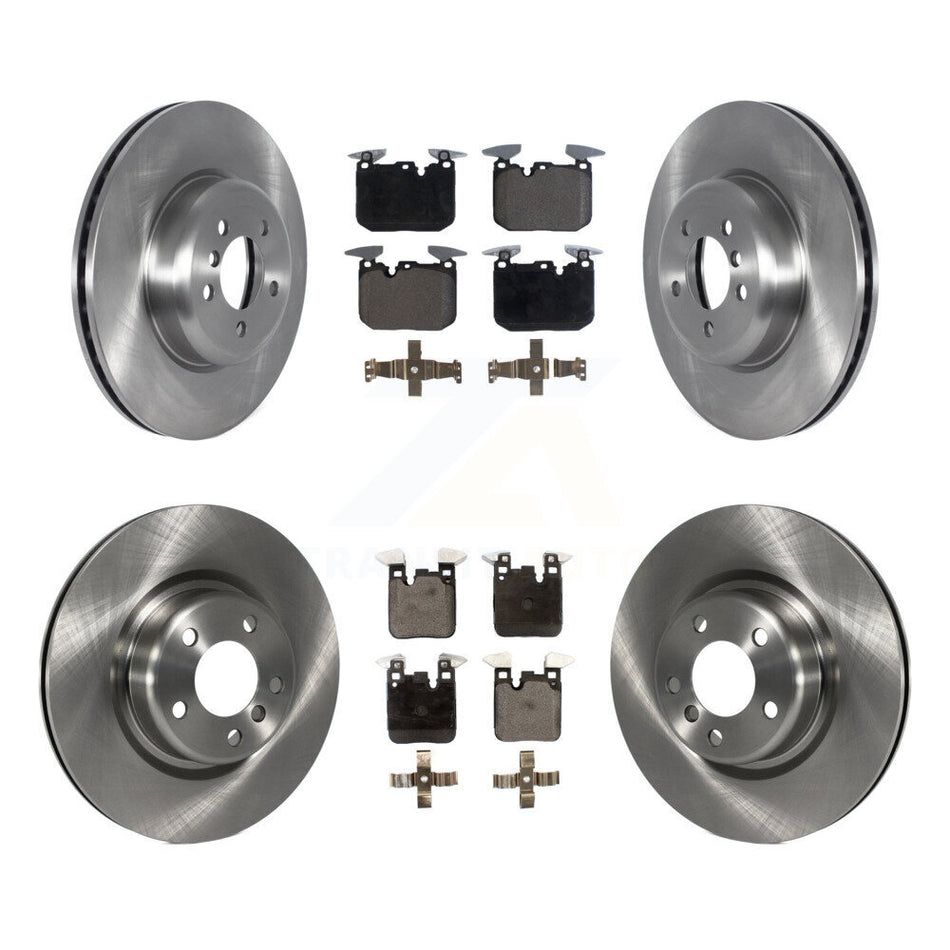 Front Rear Disc Brake Rotors And Ceramic Pads Kit For 2018-2020 BMW M240i xDrive K8T-104232