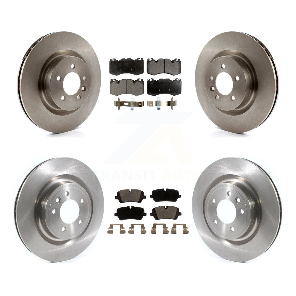 Front Rear Disc Brake Rotors And Ceramic Pads Kit For 2016 Land Rover Range 3.0L K8T-104428