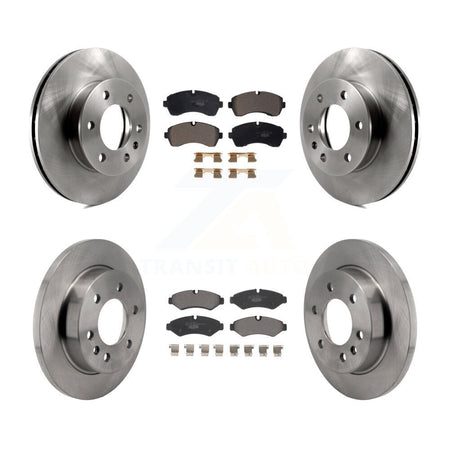 Front Rear Brake Rotor & Ceramic Pad Kit For Mercedes-Benz Sprinter 2500 3500 4500 3500XD K8T-104429