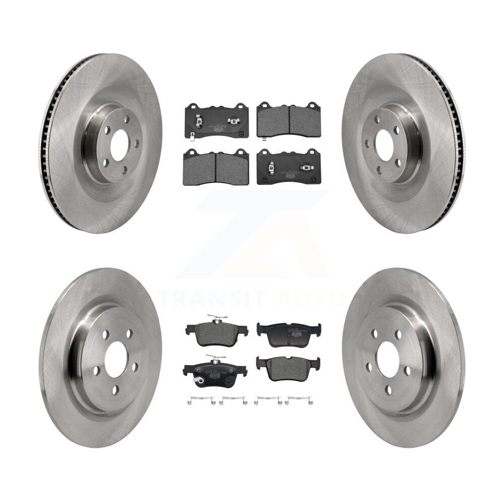 Front Rear Disc Brake Rotors And Ceramic Pads Kit For Ford Mustang Mach-E K8T-104453