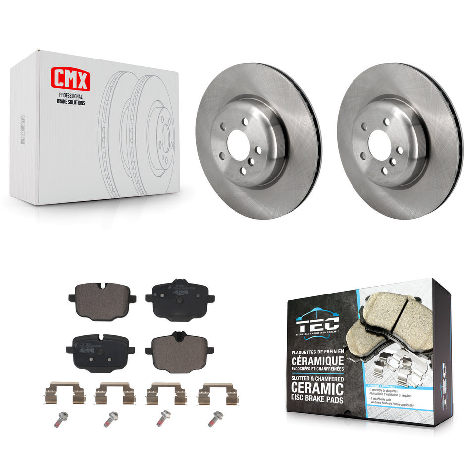 Rear Brake Rotor And Ceramic Pad Kit For BMW X5 540i xDrive X7 X6 750i M550i iX 640i Gran K8T-104515