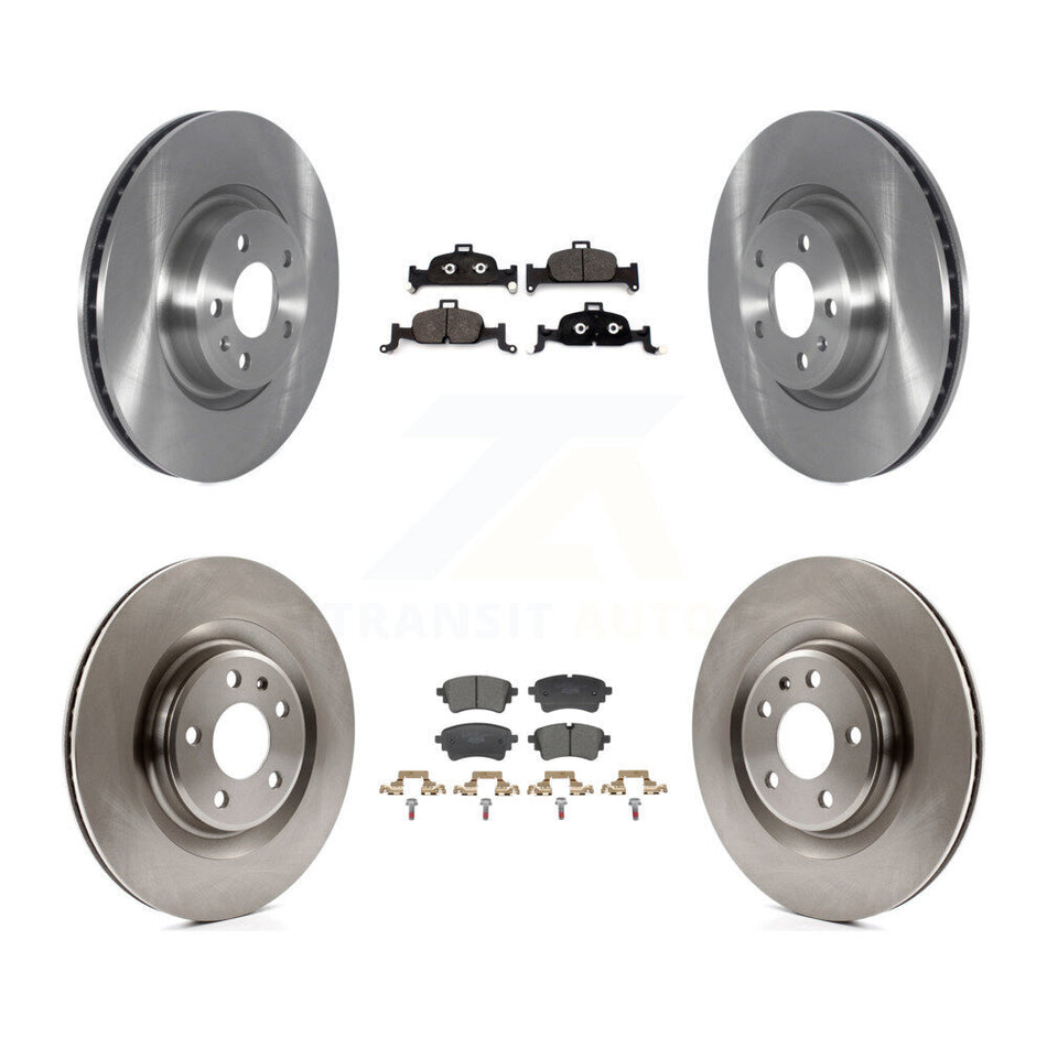 Front Rear Disc Brake Rotor & Ceramic Pad Kit For Audi A5 Sportback Quattro A4 allroad A6 K8T-104589