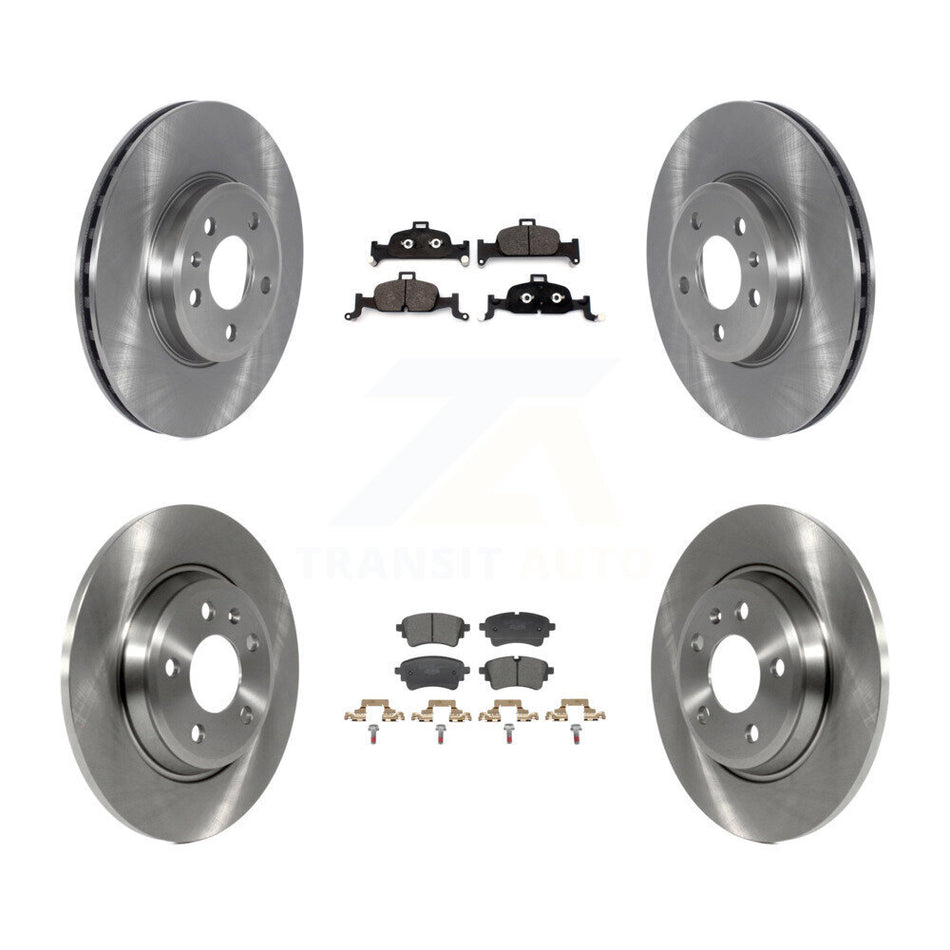 Front Rear Brake Rotor Ceramic Pad Kit For 2022 Audi A5 Sportback DMSA engine designation K8T-104592