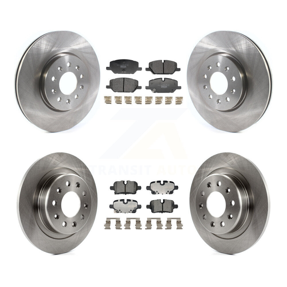 Front Rear Disc Brake Rotors And Ceramic Pads Kit For 2021 Chevrolet Equinox GMC Terrain K8T-104614