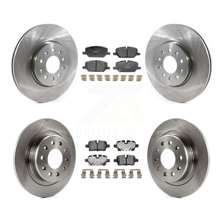 Front Rear Disc Brake Rotors And Ceramic Pads Kit For 2021 Chevrolet Equinox GMC Terrain K8T-104614