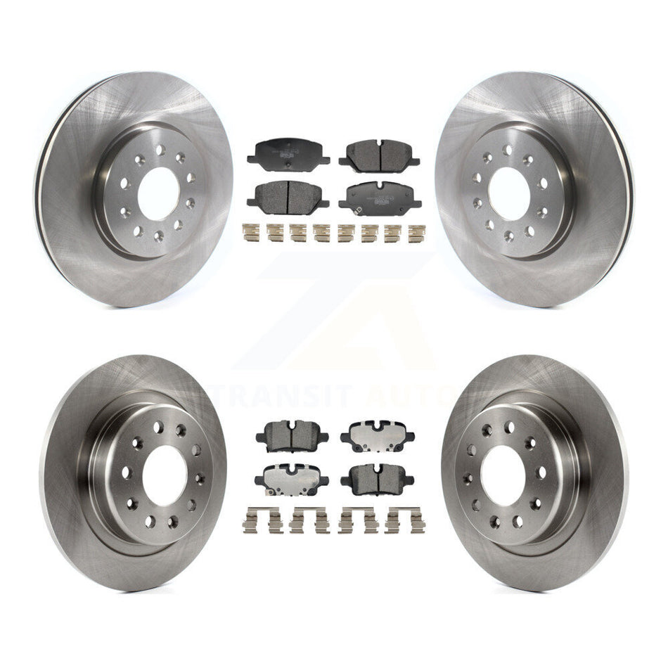 Front Rear Disc Brake Rotors And Ceramic Pads Kit For 2021 Chevrolet Equinox GMC Terrain K8T-104614