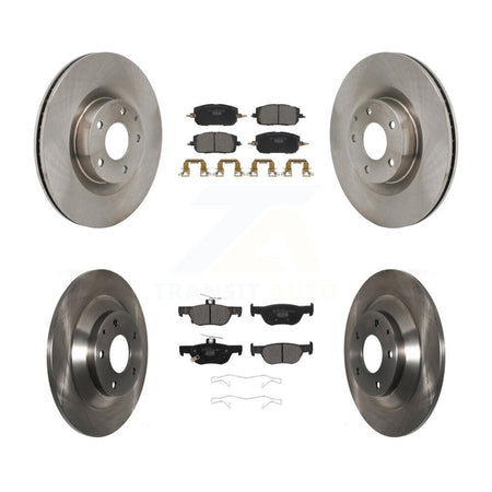 Front Rear Disc Brake Rotors And Ceramic Pads Kit For 2022-2023 Mazda MX-30 EV K8T-104623