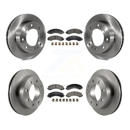 Front Rear Brake Rotors & Ceramic Pad Kit For 2021-2024 GMC Savana 2500 Chevrolet Express K8T-104633