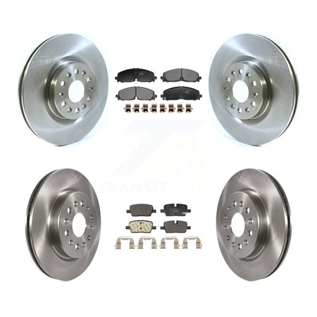 Front Rear Disc Brake Rotors And Ceramic Pads Kit For 2021 Cadillac XT5 Buick Enclave XT6 K8T-104646