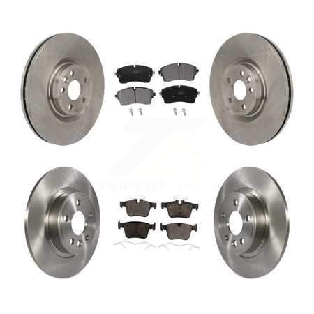 Front Rear Brake Rotors Ceramic Pad Kit For Jaguar E-Pace With 349mm Diameter Rotor K8T-104651