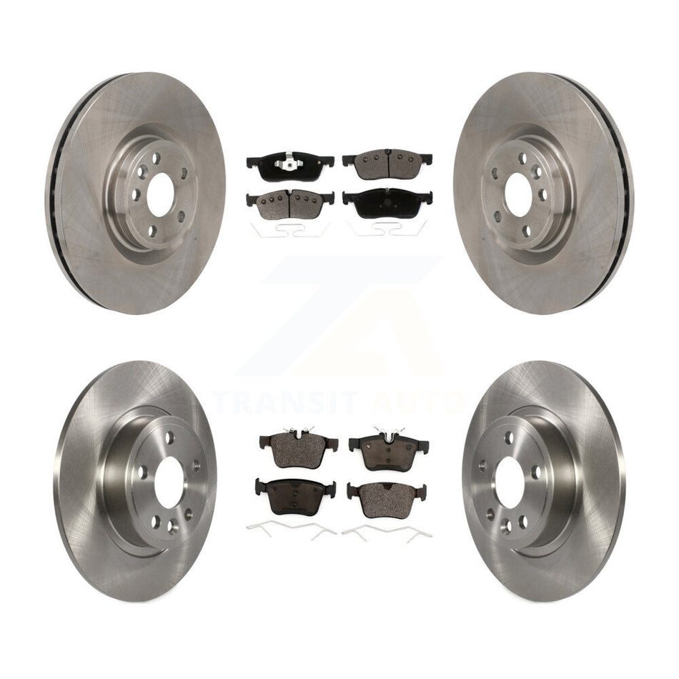 Front Rear Disc Brake Rotors Ceramic Pad Kit For Land Rover Discovery Sport Jaguar E-Pace K8T-104652