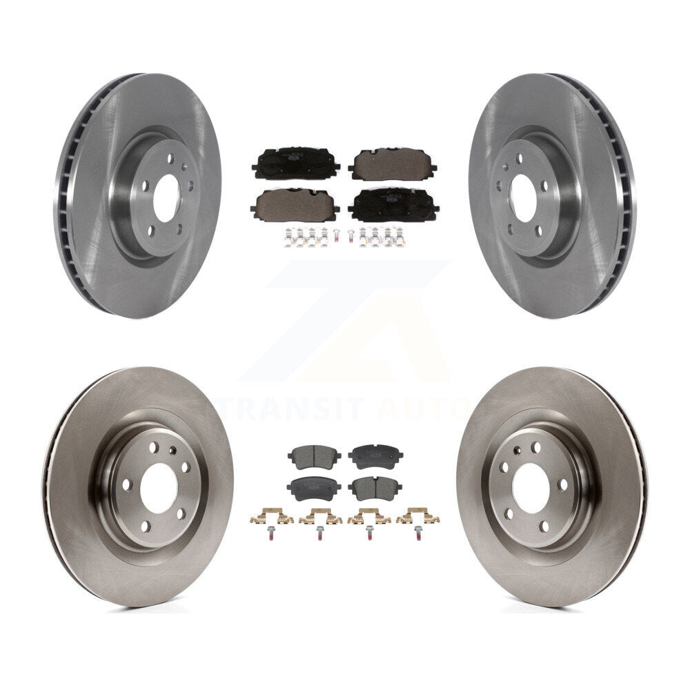 Front Rear Disc Brake Rotors And Ceramic Pads Kit For Audi S5 SQ5 Sportback S4 K8T-104669