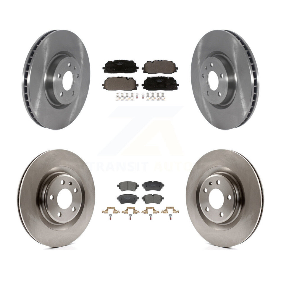Front Rear Disc Brake Rotors And Ceramic Pads Kit For Audi S5 SQ5 Sportback S4 K8T-104669