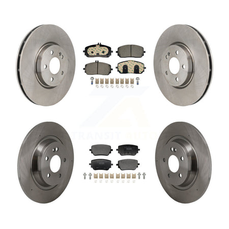 Front Rear Disc Brake Rotors And Ceramic Pads Kit For Mercedes-Benz GLB250 EQB 350 300 K8T-104680
