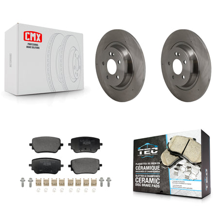 Rear Disc Brake Rotors And Ceramic Pads Kit For Mercedes-Benz GLB250 GLA250 EQB 350 300 K8T-104797