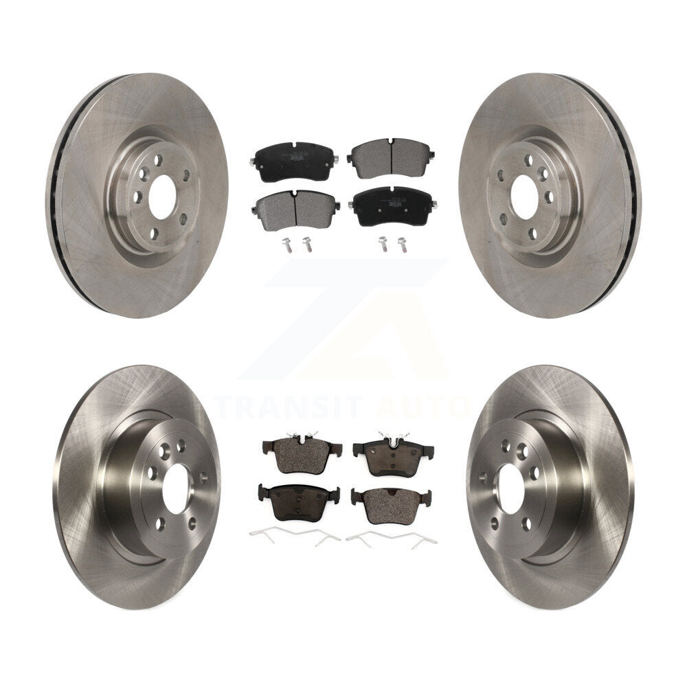 Front Rear Disc Brake Rotors And Ceramic Pads Kit For Land Rover Range Evoque K8T-104862