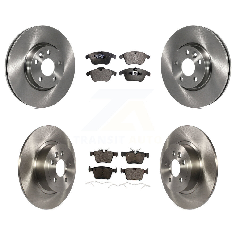 Front Rear Disc Brake Rotors And Ceramic Pads Kit For Land Rover Range Evoque K8T-104863