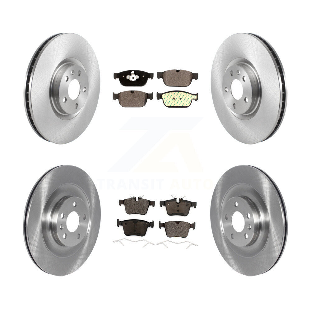 Front Rear Disc Brake Rotors And Ceramic Pads Kit For Volvo XC40 Recharge C40 K8T-105838