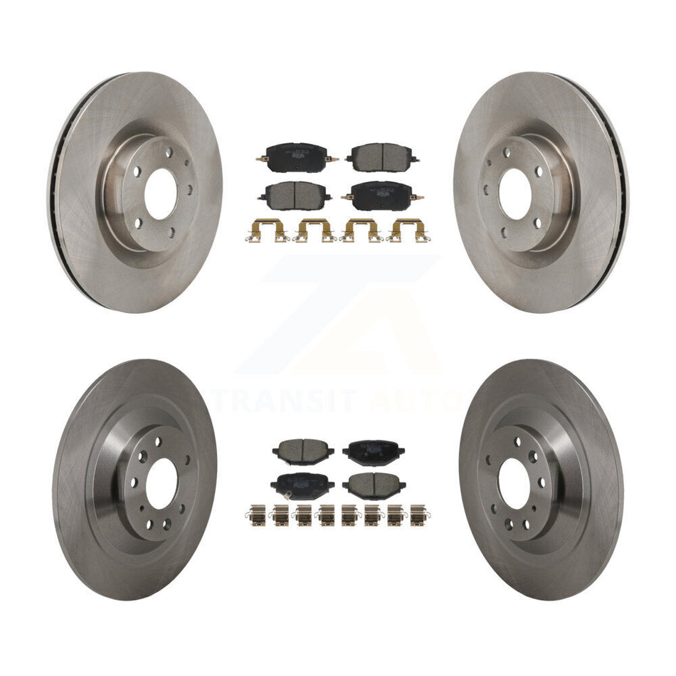 Front Rear Disc Brake Rotors And Ceramic Pads Kit For 2023-2024 Mazda CX-50 K8T-105878