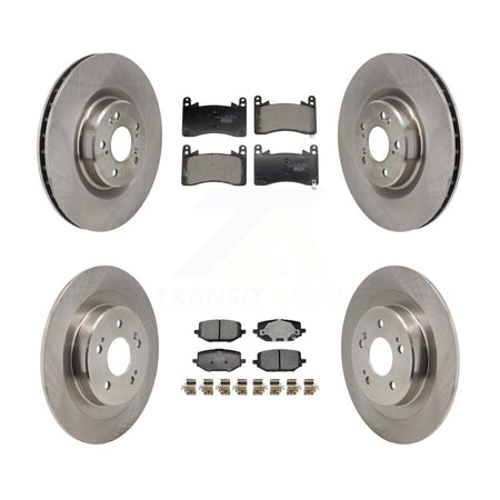Front Rear Disc Brake Rotors And Ceramic Pads Kit For 2022-2023 Acura MDX 3.0L K8T-105883