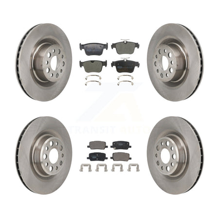Front Rear Disc Brake Rotors And Ceramic Pads Kit For Tesla S K8T-105887