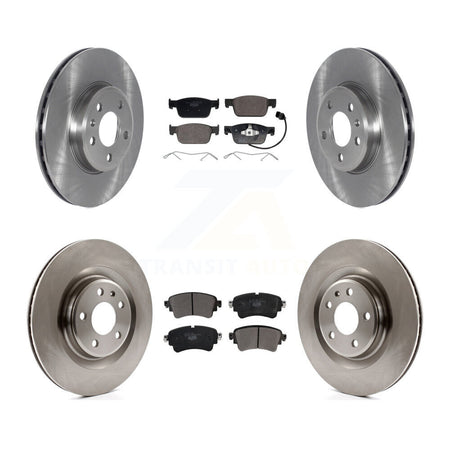 Front Rear Disc Brake Rotors And Ceramic Pads Kit For 2018-2019 Audi A5 Sportback Quattro K8T-105888