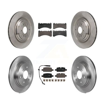 Front Rear Brake Rotor Ceramic Pad Kit For GMC Sierra 1500 Chevrolet Silverado Limited XL K8T-105895
