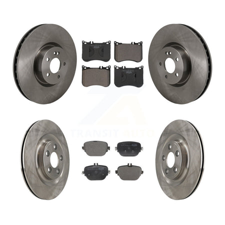 Front Rear Disc Brake Rotors And Ceramic Pads Kit For Mercedes-Benz E53 AMG K8T-105897