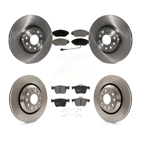 Front Rear Disc Brake Rotors And Ceramic Pads Kit For Volkswagen Arteon Audi A3 Quattro K8T-105919