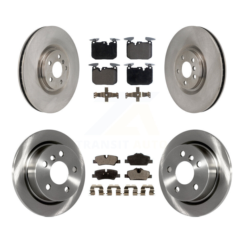 Front Rear Disc Brake Rotors And Ceramic Pads Kit (6Pc) For Mini Cooper K8T-106034