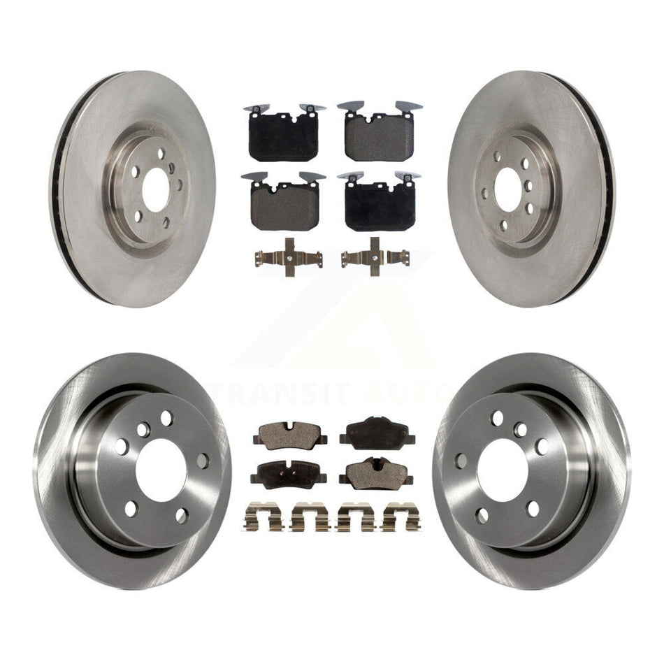 Front Rear Disc Brake Rotors And Ceramic Pads Kit (6Pc) For Mini Cooper K8T-106034