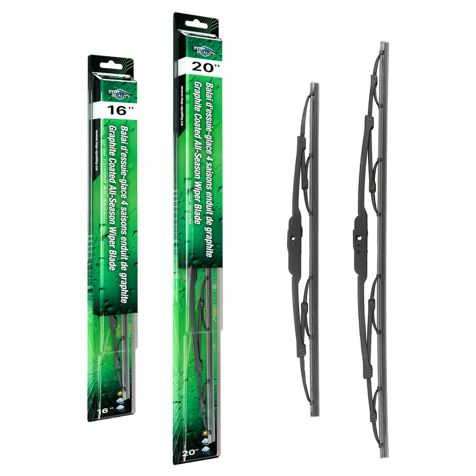 Top Quality OE Replacement All Season 16 & 20 Inch Universal J-Hook Wiper Blades Kit For K90-100126