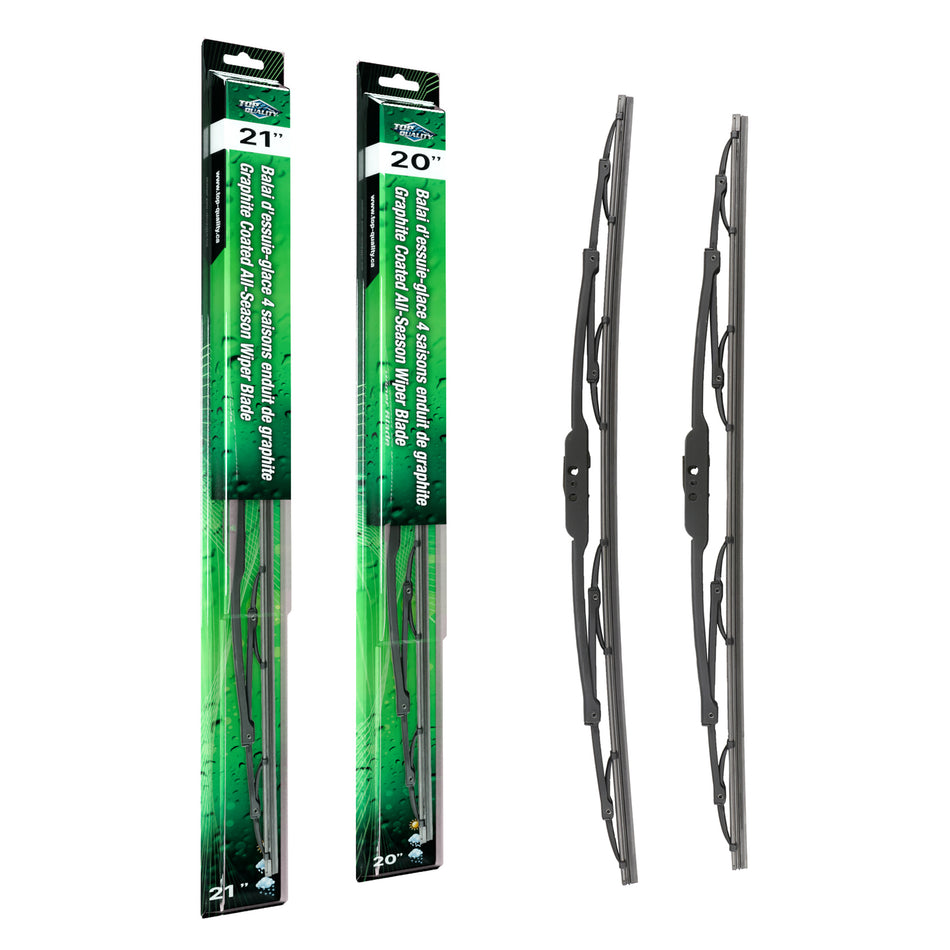 Top Quality OE Replacement All Season 21 & 20 Inch Universal J-Hook Wiper Blades Kit For K90-100127