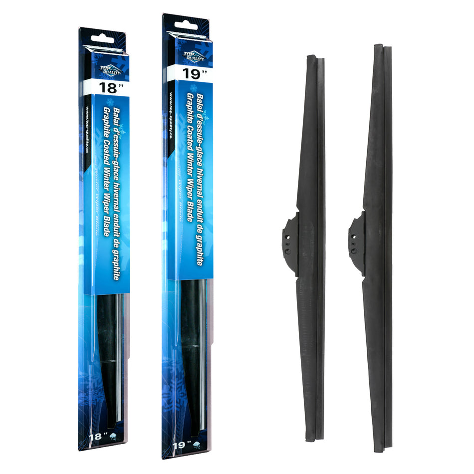 Top Quality Winter 18 & 19 Inch Universal J-Hook Wiper Blades Kit For Mazda MX-5 Miata K90-100487