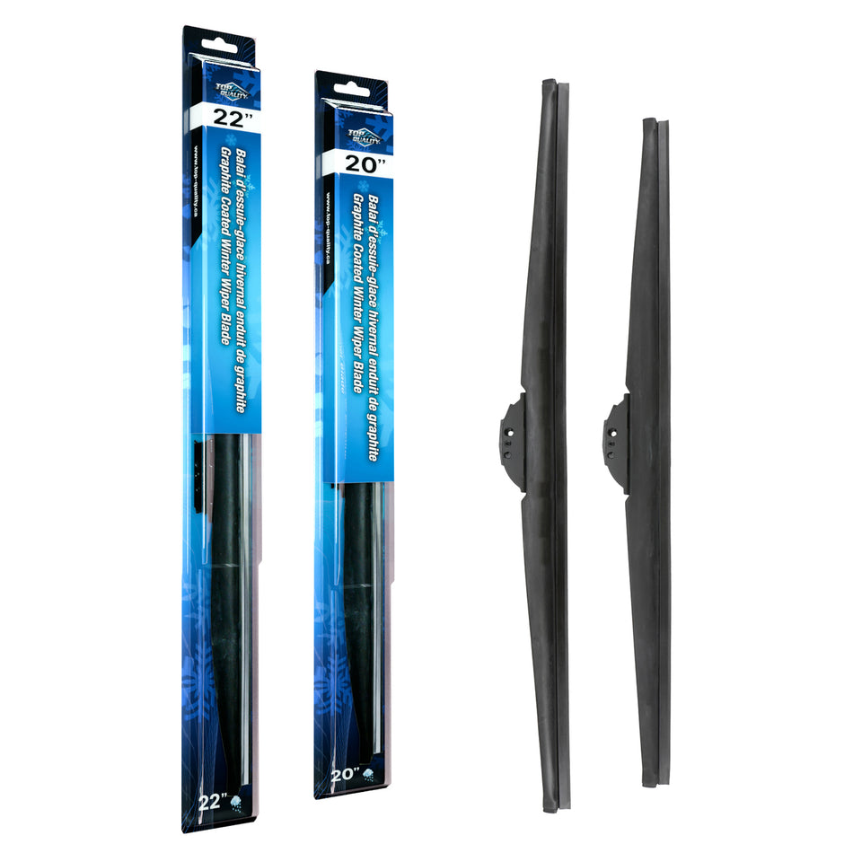 Top Quality Winter 22 & 20 Inch Universal J-Hook Wiper Blades Kit For Toyota Tacoma Ford K90-100507