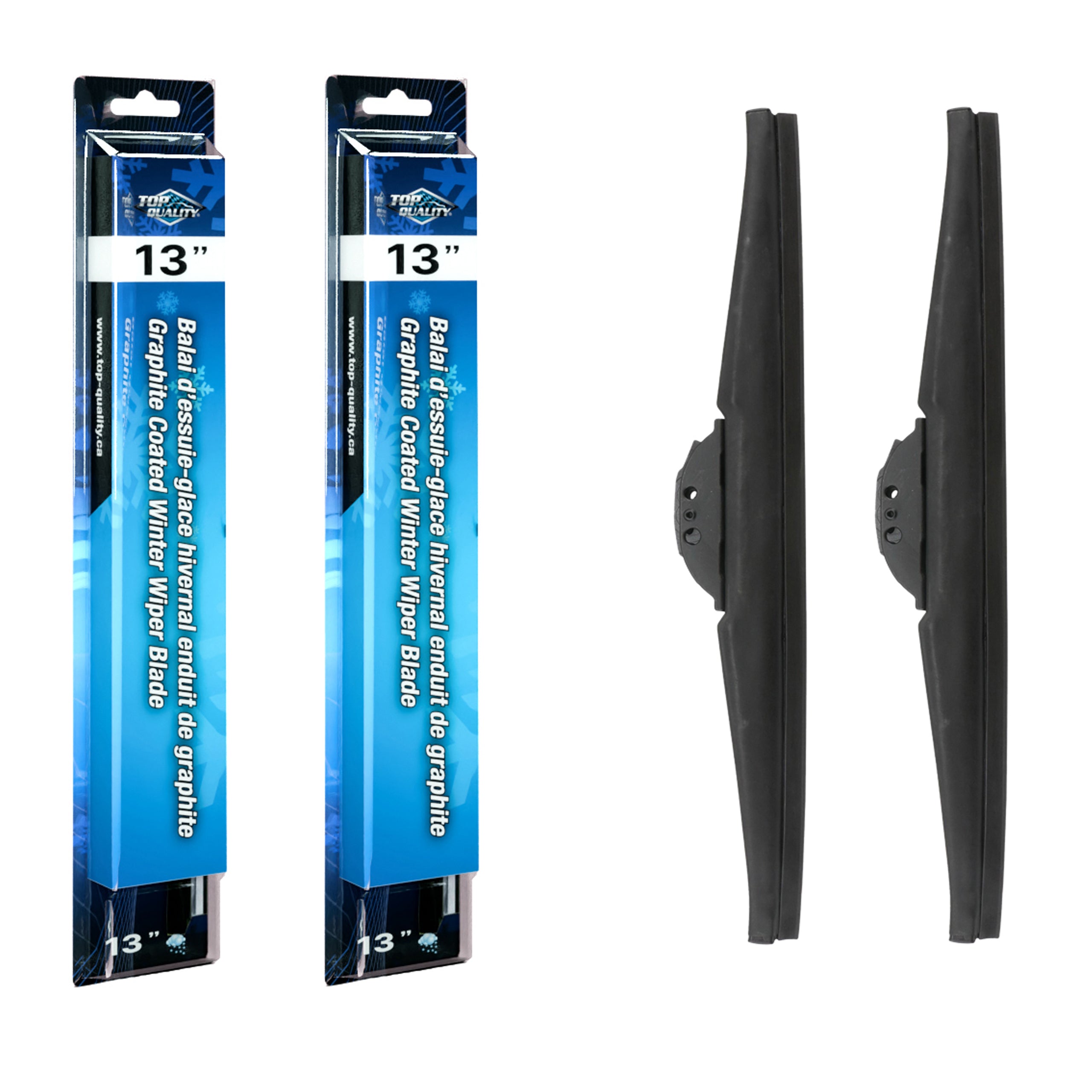 Top Quality Winter 13 Inch Universal J-Hook Wiper Blades Pair For Jeep Wrangler 911 K90-100582