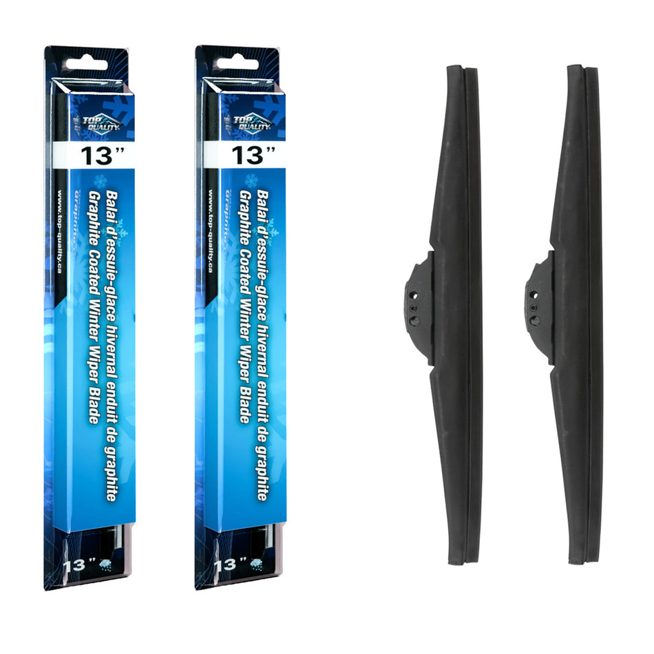 Top Quality Winter 13 Inch Universal J-Hook Wiper Blades Pair For Jeep Wrangler 911 K90-100582