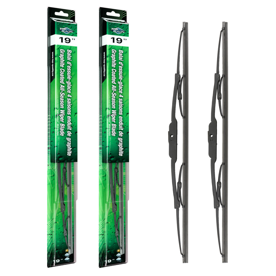 Top Quality OE Replacement All Season 19 Inch Universal J-Hook Wiper Blades Pair Kit For K90-100668