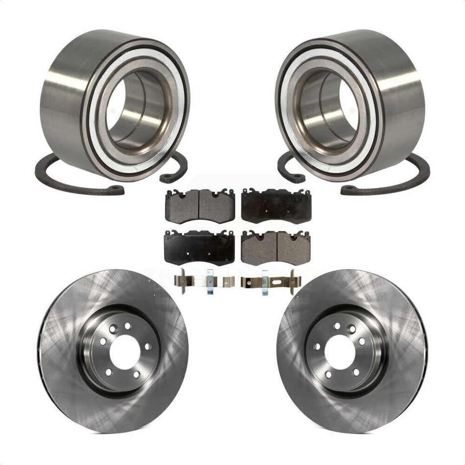 Front Wheel Bearing With Disc Brake Rotors And Ceramic Pads Kit For Land Rover Range Sport KBB-100201