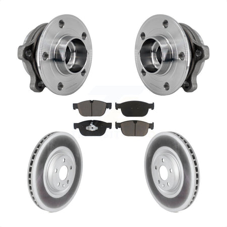 Front Hub Bearing Coat Brake Rotor Pads Kit For Volvo XC60 XC90 S60 XC40 Recharge V60 V90 KBB-127236