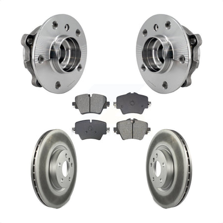 Front Hub Bearing Coat Brake Rotor Pad Kit For BMW X1 Mini Cooper Countryman X2 228i Gran KBB-128761