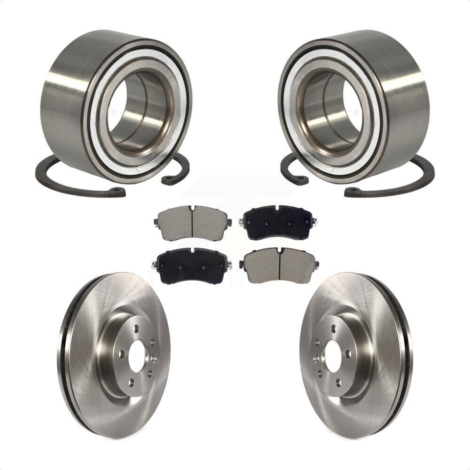 Front Wheel Bearing Brake Rotor Pad Kit For Jaguar E-Pace With 325mm Diameter KBB-129686