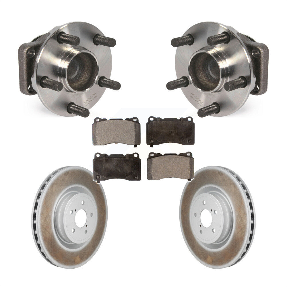 Front Hub Bearing Coated Brake Rotor Pads Kit For Subaru BRZ Toyota 86 With Brembo Brakes KBB-130260