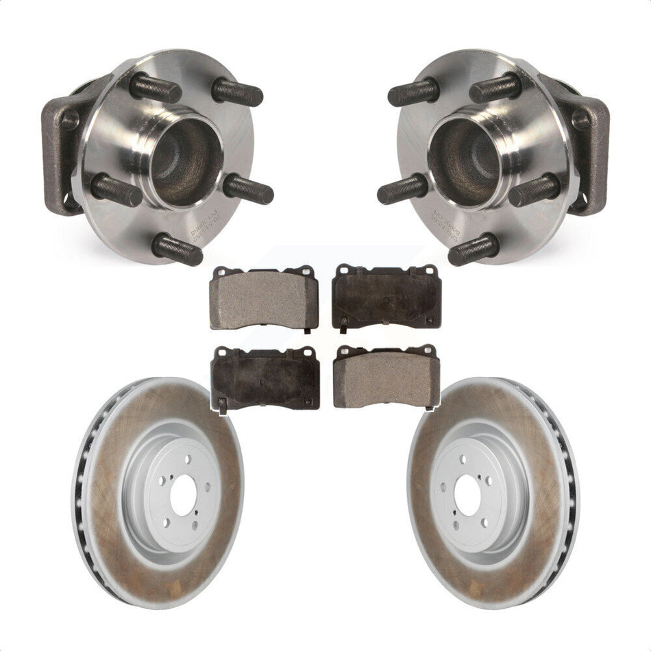 Front Hub Bearing Coated Brake Rotor Pads Kit For Subaru BRZ Toyota 86 With Brembo Brakes KBB-130260