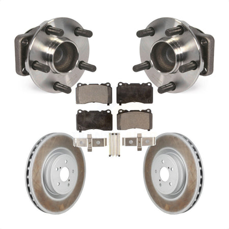 Front Hub Bearing Coated Brake Rotor Pads Kit For Subaru BRZ Toyota 86 With Brembo Brakes KBB-130288