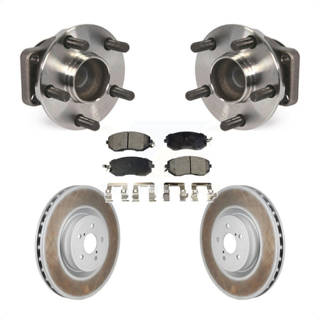 Front Hub Bearing Coat Brake Rotor Pads Kit For 2019 Toyota 86 Base GT With Brembo Brakes KBB-130289
