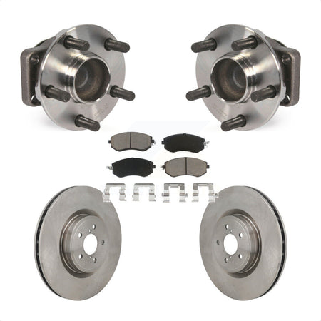 Front Hub Bearing Disc Brake Rotor Pads Kit For 2019 Toyota 86 Base GT With Brembo Brakes KBB-130321
