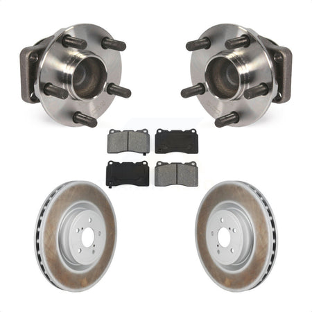 Front Hub Bearing Coated Brake Rotor Pads Kit For Subaru BRZ Toyota 86 With Brembo Brakes KBB-130401