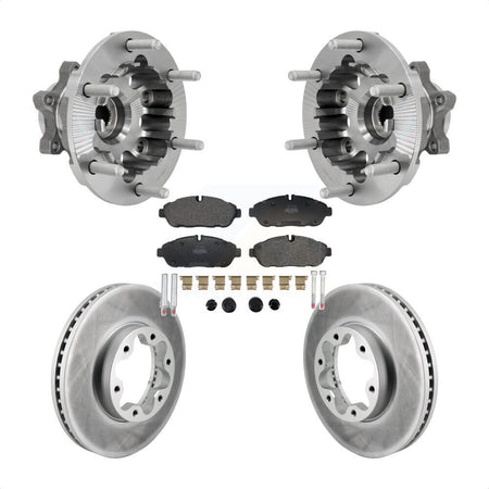 Front Hub Bearing Coated Brake Rotor Pad Kit For Ford Transit-250 Transit-350 Transit-150 KBB-131820